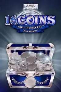 Machine à sous 16 Coins avec thème de pièces d'or